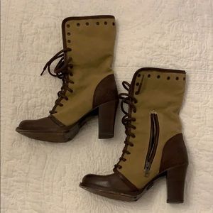 Frye Laced Boots